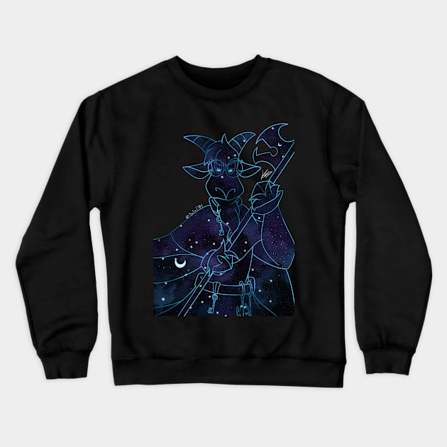 Virgil (Original Character) (Night sky variant) Crewneck Sweatshirt by Dalia1784